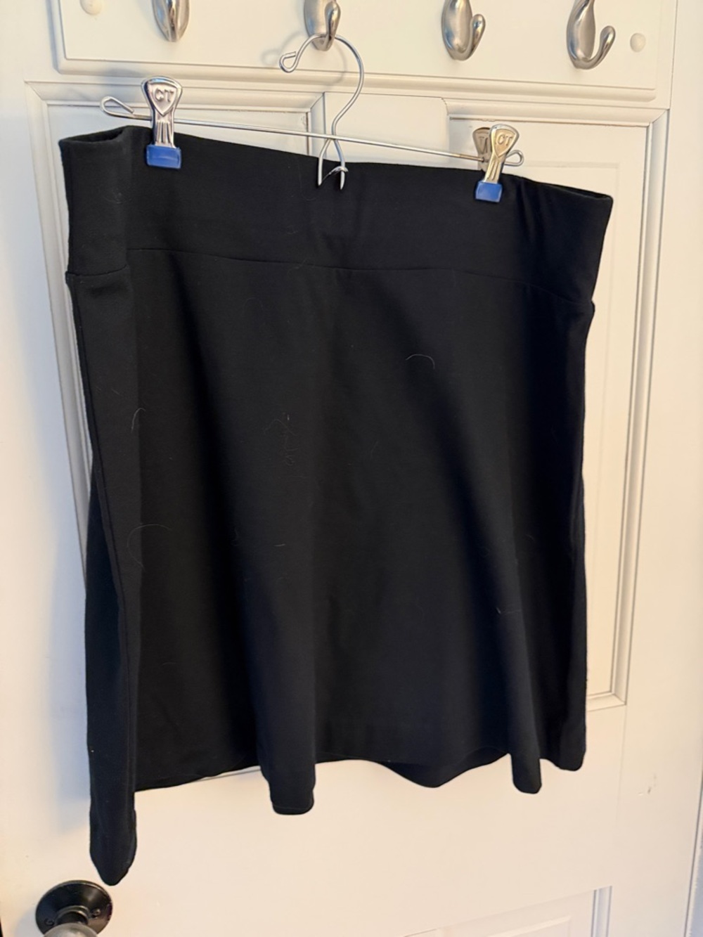 J. Jill ponte knit top in black